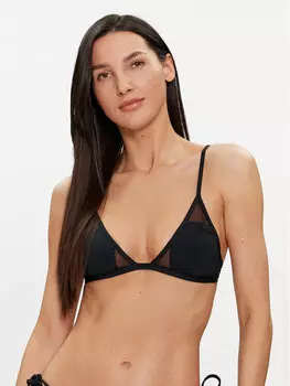 Верх бикини Calvin Klein, черный