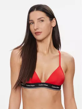 Верх бикини Calvin Klein, красный