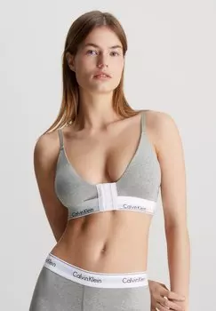 Верх бикини Calvin Klein Underwear, серый