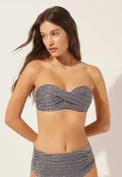 Верх бикини Calzedonia, черный