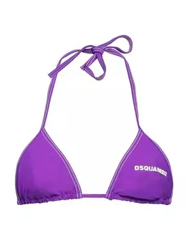 Верх бикини Dsquared2, фиолетовый