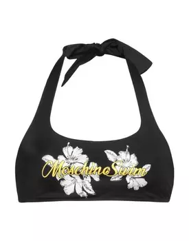 Верх бикини Moschino, черный