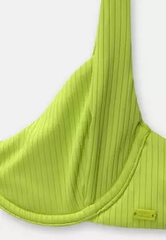 Верх бикини PULL&BEAR, зеленый