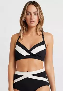 Верх бикини Seafolly, черный