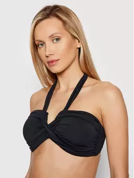 Верх бикини Seafolly, черный