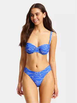 Верх бикини Seafolly, синий