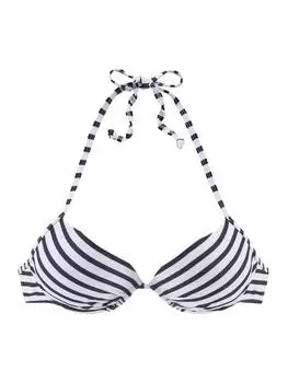 Верх бикини Venice Beach, цвет wei/marine/gestreift