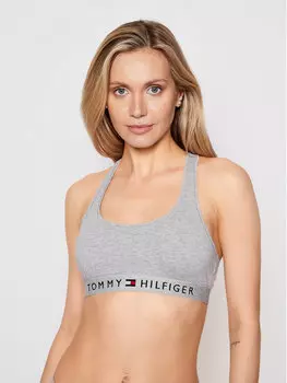 Верхний бюстгальтер без косточек Tommy Hilfiger, серый