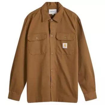 Верхняя рубашка Craft Carhartt Wip, коричневый