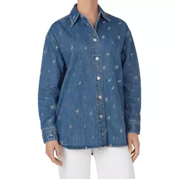 Верхняя рубашка Pepe Jeans Blossom, синий
