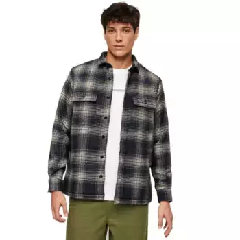 Верхняя рубашка Superdry Wool Miller, синий