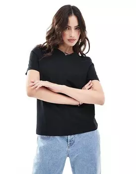 Vero Moda – черная футболка
