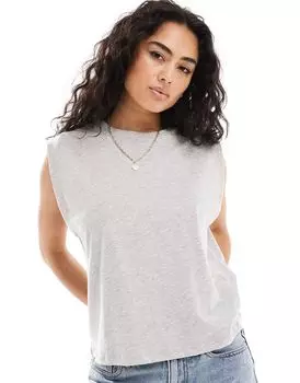 Vero Moda - Майка серого цвета