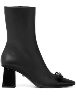 Versace ботинки с бантом, черный