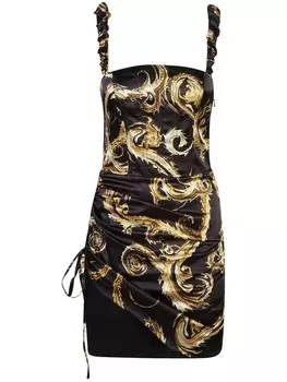 Versace Jeans Couture Chromo Couture мини-платье, черный