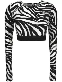 Versace Jeans Couture футболка с принтом, черный
