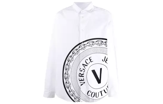 Versace Jeans Couture Мужская рубашка, белый