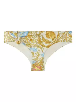 Versace плавки бикини Underwater Barocco, нейтральный