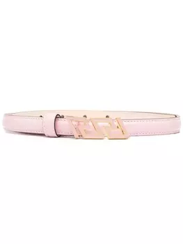 Versace ремень с пряжкой Greca, розовый