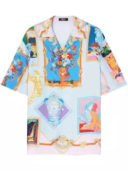 Versace рубашка Gallery, синий