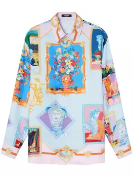 Versace рубашка Gallery, синий