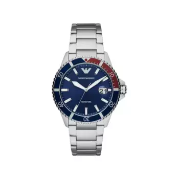 Веселые часы Emporio Armani, серебряный