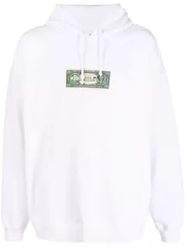 VETEMENTS толстовка с принтом, белый