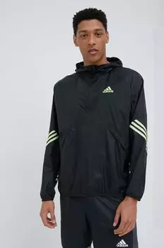 Ветровка adidas, черный