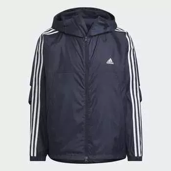Ветровка Adidas Essentials Plus, темно-синий