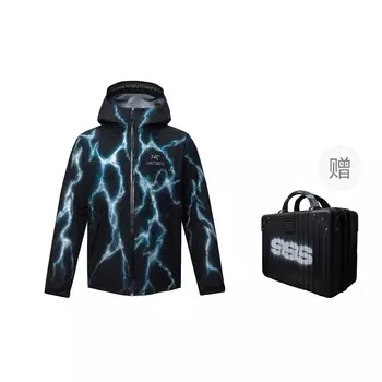 Ветровка Arcteryx Alpha Thunder God, черный
