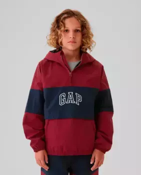 Ветровка для мальчика на молнии Gap, красный