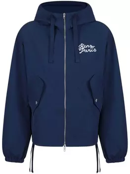Ветровка «Джунгли Сердце» Kenzo, синий