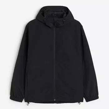 Ветровка H&M Regular Fit, черный