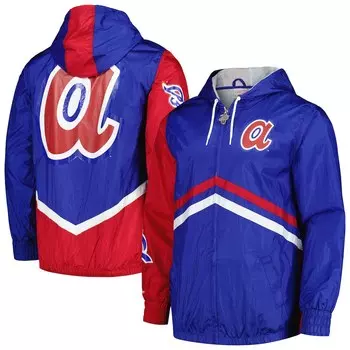 Ветровка Mitchell & Ness Atlanta Braves, роял