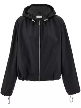 Ветровка Monogram Ferragamo, черный