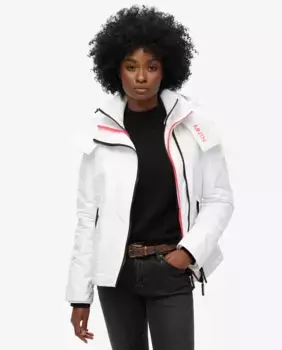 Ветровка Mountain с капюшоном Superdry, белый