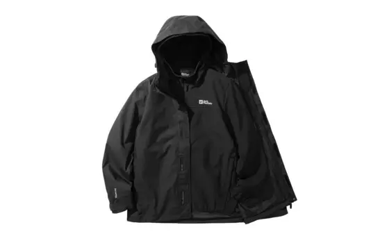 Ветровка мужская Jack Wolfskin, темно-серый