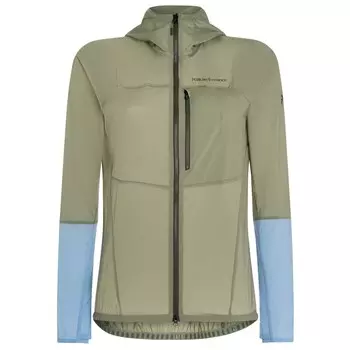 Ветровка Peak Performance Women's Vislight Wind, цвет Limit Green/Amity Blue