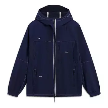 Ветровка с логотипом Jackets x Soulland Li-Ning, синий