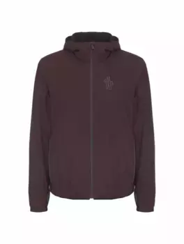 Ветровка с логотипом Moncler, бордовый