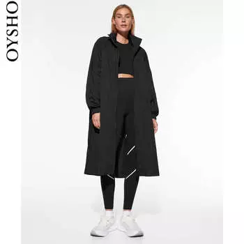 Ветровка спортивная Oysho женская, черный