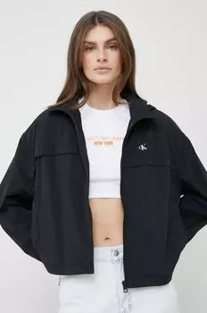 Ветрозащитная куртка Calvin Klein Jeans, черный