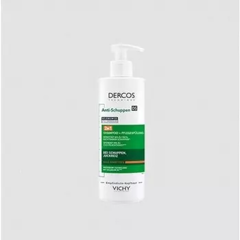 VICHY DERCOS 2в1 Шампунь и кондиционер против перхоти 390мл