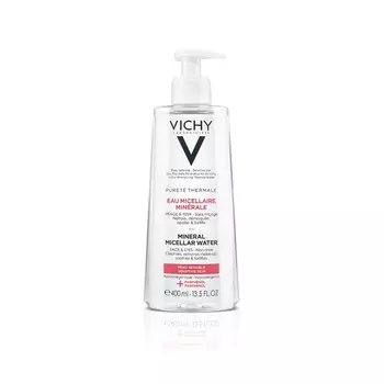 Vichy Purete Thermale, мицеллярная жидкость для чувствительной кожи, 400 мл