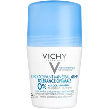 Vichy Tolerance дезодорант минеральный 48ч шариковый, 50 мл
