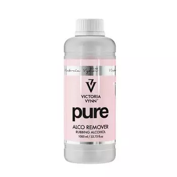 Victoria Vynn, Гибридная жидкость для снятия лака, Pure Alco Remover Rubating Alcohol, 1000 мл