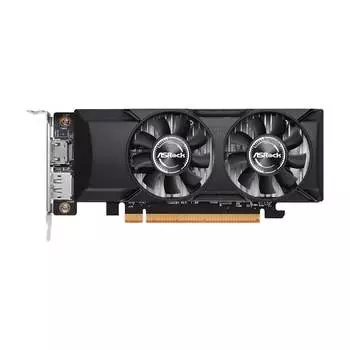 Видеокарта ASRock Arc A380 LP, 6 Гб, черный