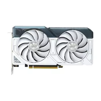 Видеокарта ASUS Dual GeForce RTX 4060 Ti White OC Edition, 8 ГБ, белый
