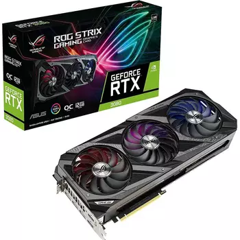 Видеокарта Asus Rog Strix GeForce RTX 3080 Gaming OC LHR , 12GB
