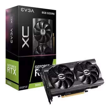 Видеокарта EVGA GeForce RTX 3050 XC, 8GB GDDR6, 08G-P5-3553-KR
